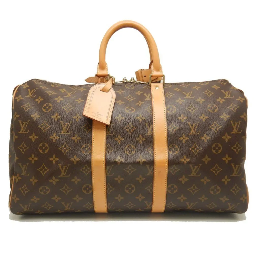 LOUIS VUITTON Brown Monogram Boston Bag - Picture 10 of 10